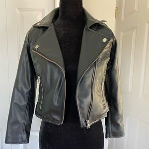 Kids leather jacket